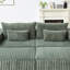 Confortable surdimensionné - Velours côtelé, amovible, aucun assemblage requis, moelleux de 87 po, pour un confort intérieur-1758832871-1758832868