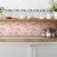Aleta 30cm x 30cm PVC Mosaic Tile in Pink