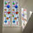 Static Cling Window Decal Colorful Reflections In The Sunlight