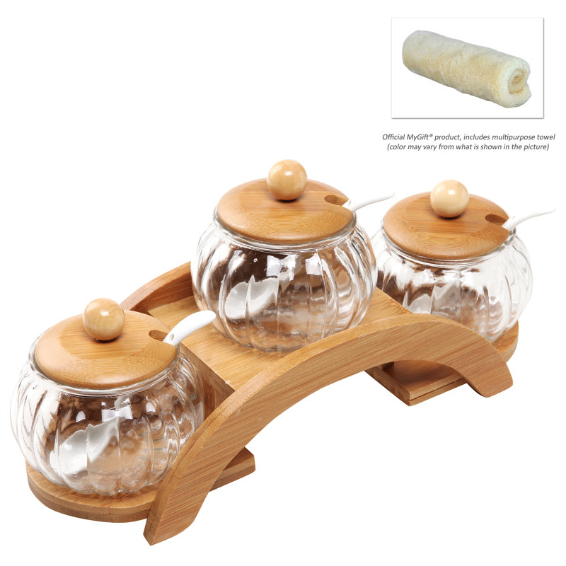 3 Condiment Server Set