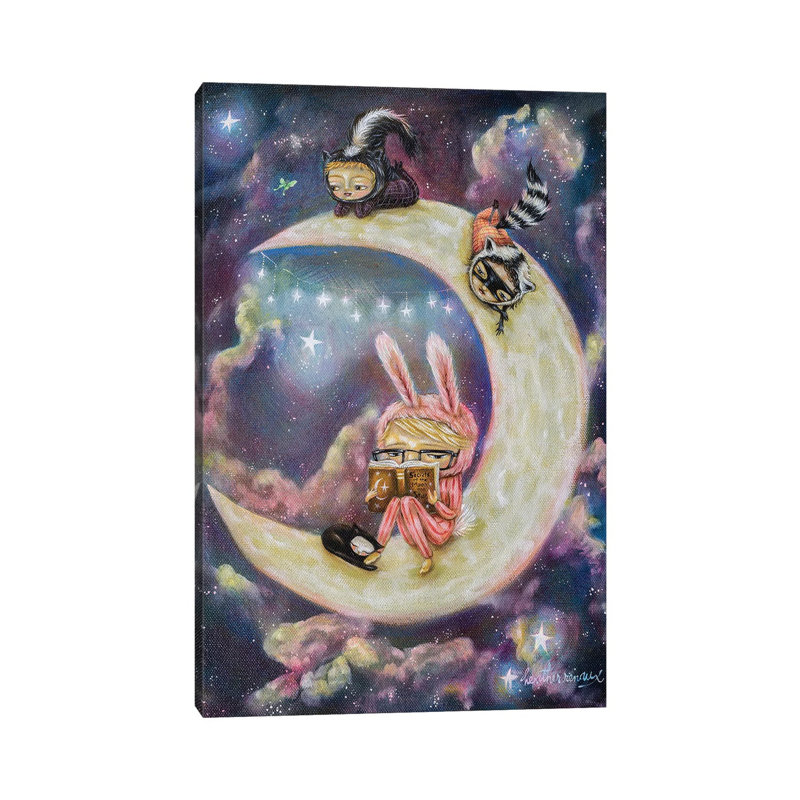 Galaxies Of Imagination by Heather Renaux - Gallery-Wrapped Canvas Giclée on Canvas, Wrapped Canvas, 101.6 cm H x 66.04 cm W