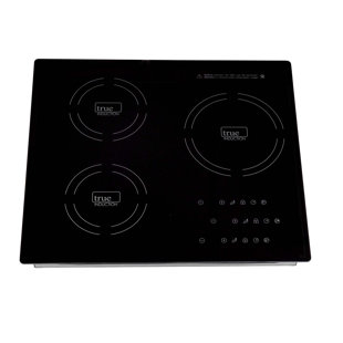 Plaque de cuisson à induction 3 brûleurs True Induction TI-3B 24 po, certifiée UL858, 3300 W