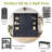 70” Large Entryway Hall Tree With Bench And Sliding Door For Entryway, Multi-Functional Storage Cabinet For Bedroom-1759628645