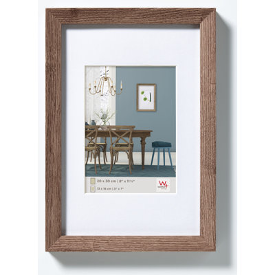 MDF Matte Picture Frame with Mat