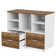 Maidel 39.37'' Wide 2 -Drawer Mobile File Cabinet