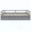 Lit de jour extensible avec couchette, lit de jour en bois avec couchette-653035234