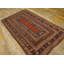 Rustic Antique Late 19th Century Geometric Caucasian Tribal Design Rug
