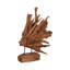 Sculpture en bois Canoga 31 po