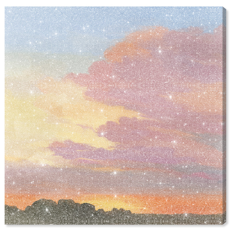 Perfect Sunset Print by Oliver Gal, Gallery Wrapped, 16"H x 16"W