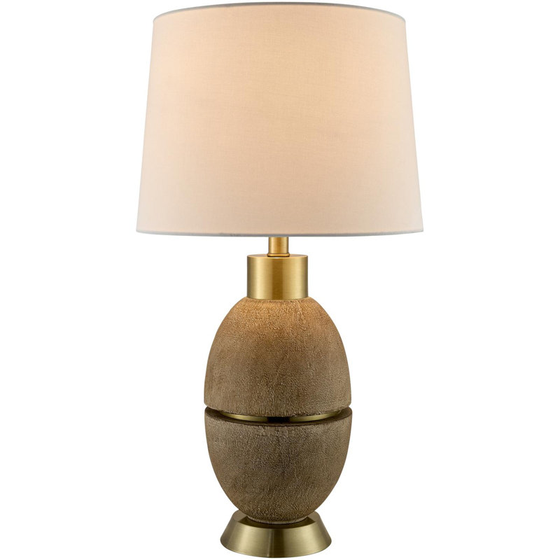Lampe de table Keene, Crème, crème
