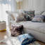 Housse et insert de coussin carré Galexy-919082419