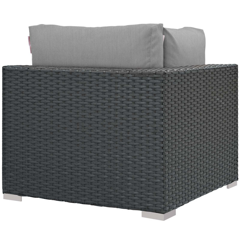 Patio d'extérieur Modway Sunbrella, Gris