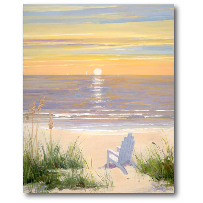" Beach At Sunset II "
