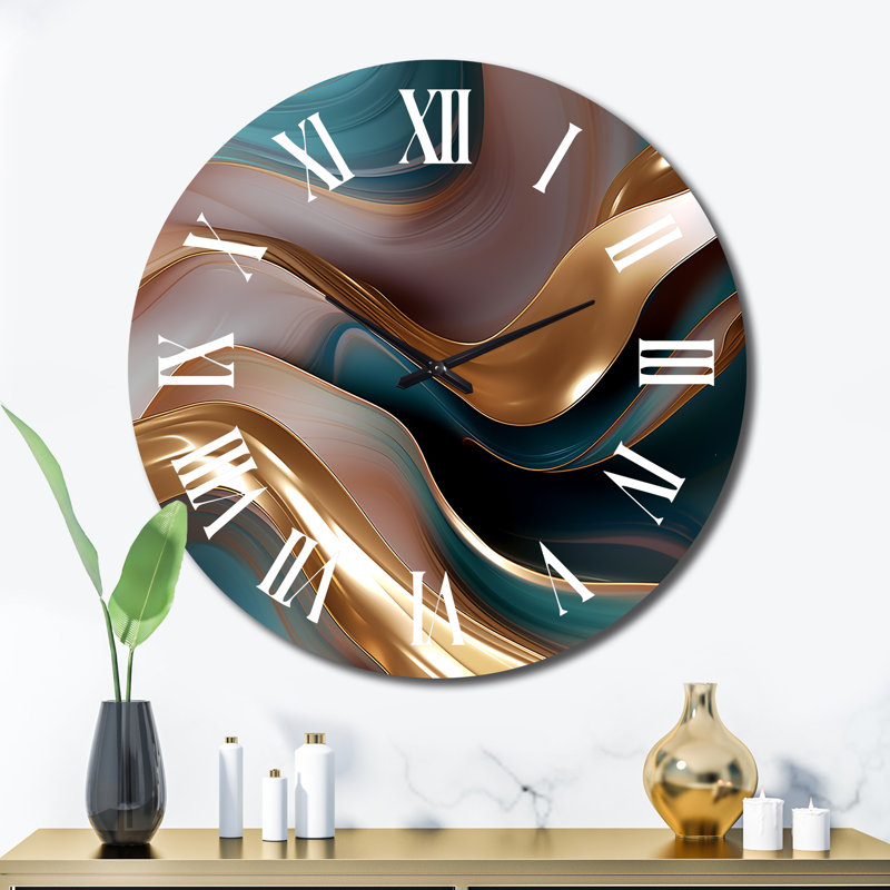 Horloge murale Tender Wave Harmony, Très grand