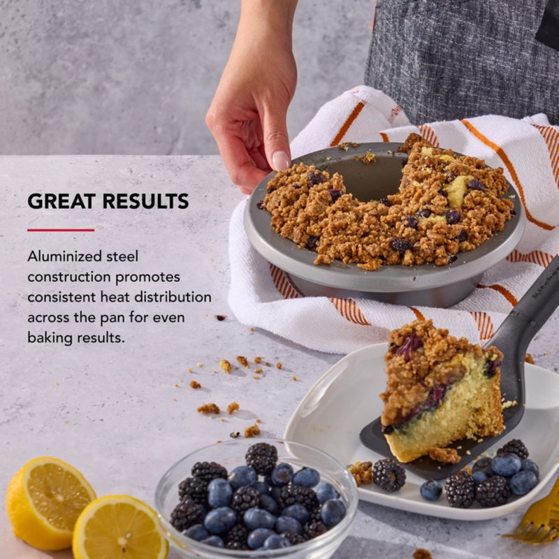Kitchenaid Round Cake Pan, 8 Inch, 2" H x 7.7" W x 7.7" D