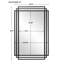 Amherst Metal Flat Wall Mirror