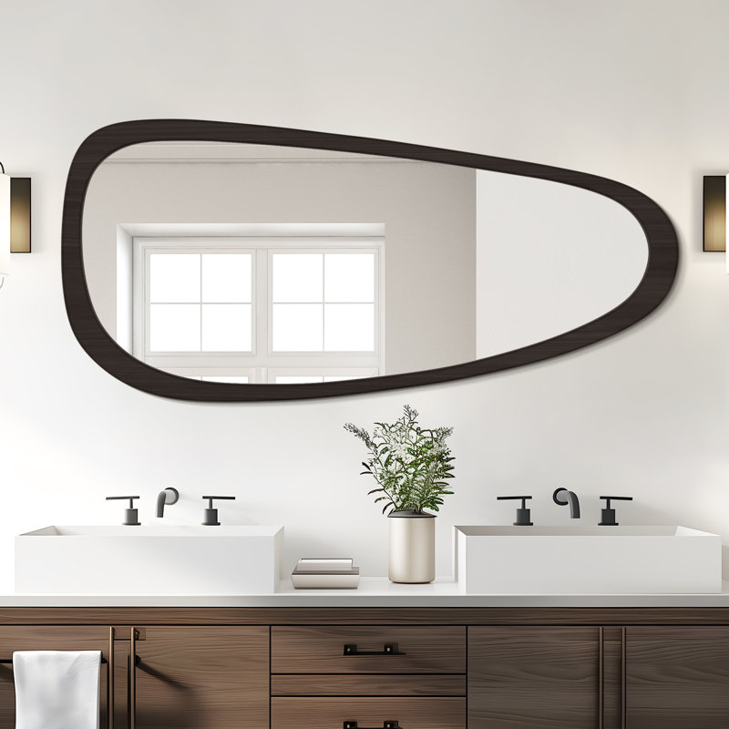 Miroir asymétrique, 48 po x 22 po