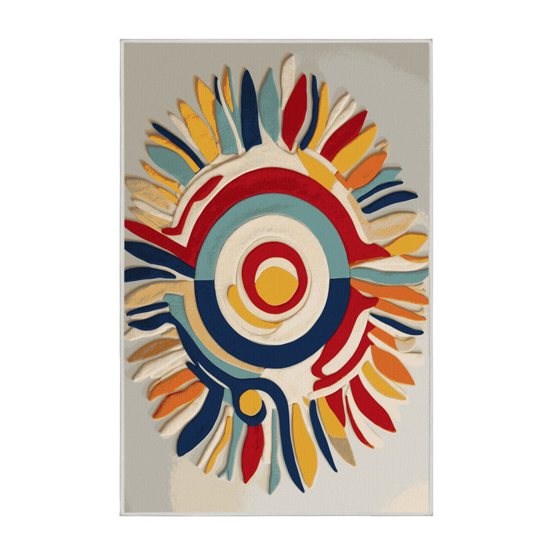 Sleek Beam Rug, Rectangle 4' x 6'