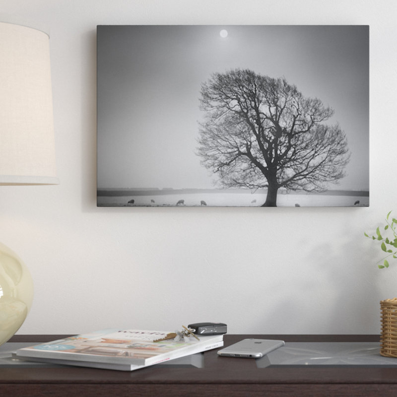 « soirée light ii », reproduction de photo sur toile, H 18 po x l 26 po x P 1,5 po, Toile tendue, Pas de tapis