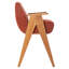Tabouret de comptoir rembourré avec accoudoirs Kyajah-1931962080