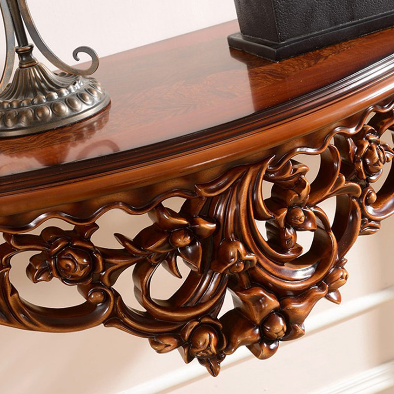 Console American Light Luxury, H 33,1 po x l 47,2 po x P 13,8 po, Brun