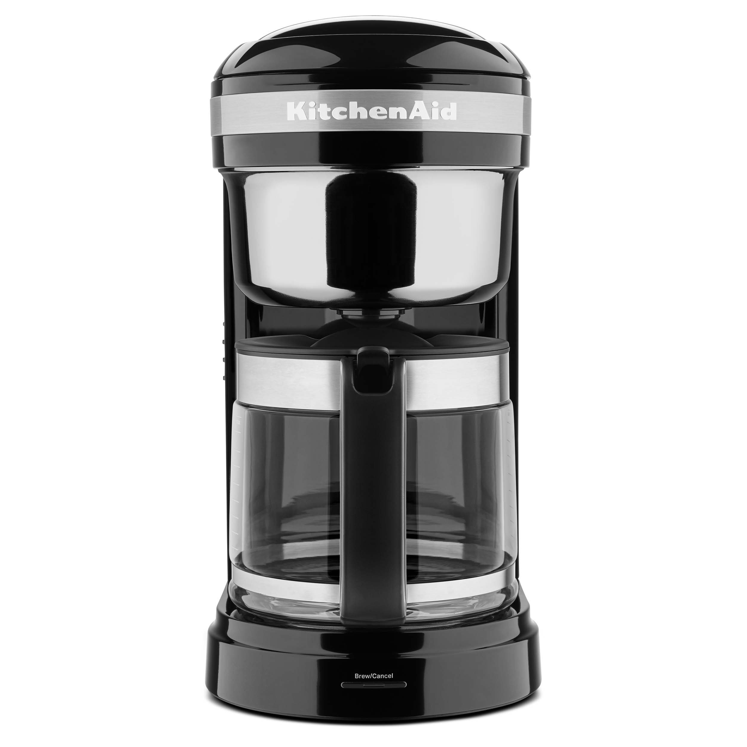 KitchenAid 12 Cup Drip Coffee Maker with Programmable Warming Plate in  Matte Charcoal Grey