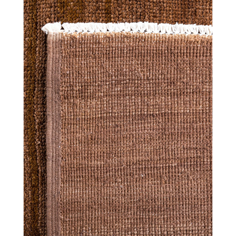 Contemporary One-of-a-Kind 6' x 8'10" Hand Knotted Area Rug