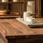 Table basse rétro en bois massif minimaliste-108062444