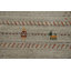 Tapis tribal en laine de style Gabbeh 5 x 8