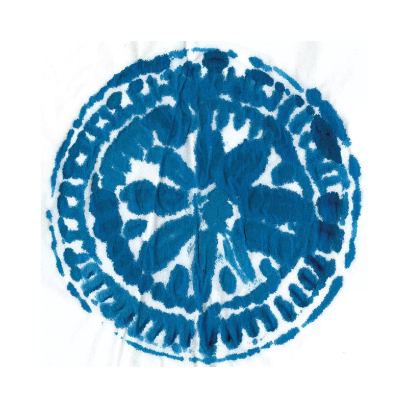 Indigo Dye VI by Aimee Wilson - Wrapped Canvas Print, 30.48 cm H x 30.48 cm W