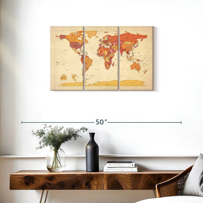 Political Amanjeet Of The World I, 20" H x 33" W