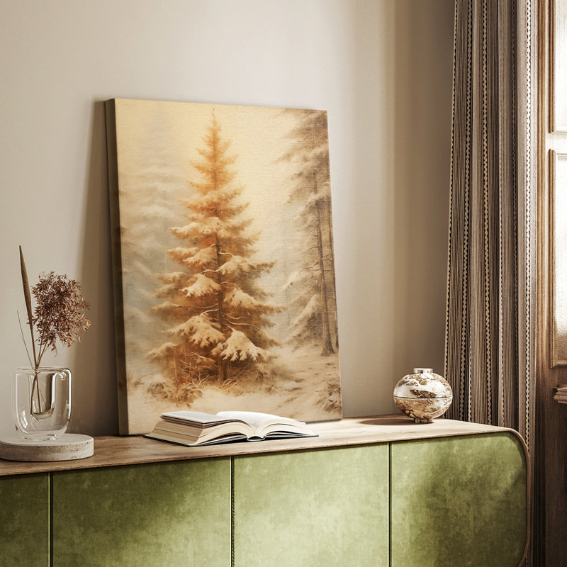 Art des Fêtes de Noël - galerie sur mesure Cavas, H 48 po x l 32 po