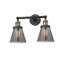 Éclairage de meuble-lavabo inclinable 2 lumières Cone-33004746-33004749-33004756
