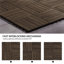 Wood Interlocking Deck Tiles for Indoor and Outdoor-851431052