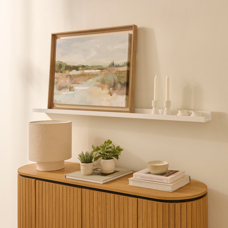 Picture Ledge Wall Shelf, 5cm H x 150cm W x 10cm D