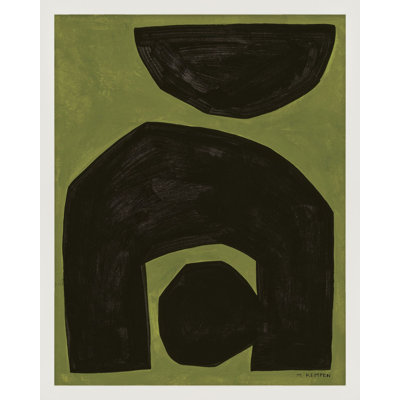 Lyndsey "Module on Green 2" Painting