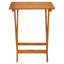 Putscher 2 - Person Wood Patio Dining Set with Square Table-719815496