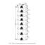 Ribh 7 Pair Shoe Rack-1566047077