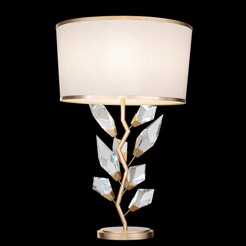 Foret Table Lamp, Gold, White