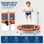 Trampoline pliable pour enfants 36 pouces / 3 pieds, poignée réglable en métal, paquet de 1
"-134379956