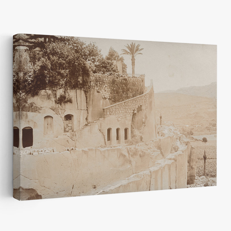Égypte, carte postale I - site d'architecture archéologique d'aventure, H 16 po x l 24 po