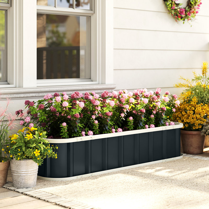 Raised Garden Bed, 31cm H x 136cm W x 52cm D