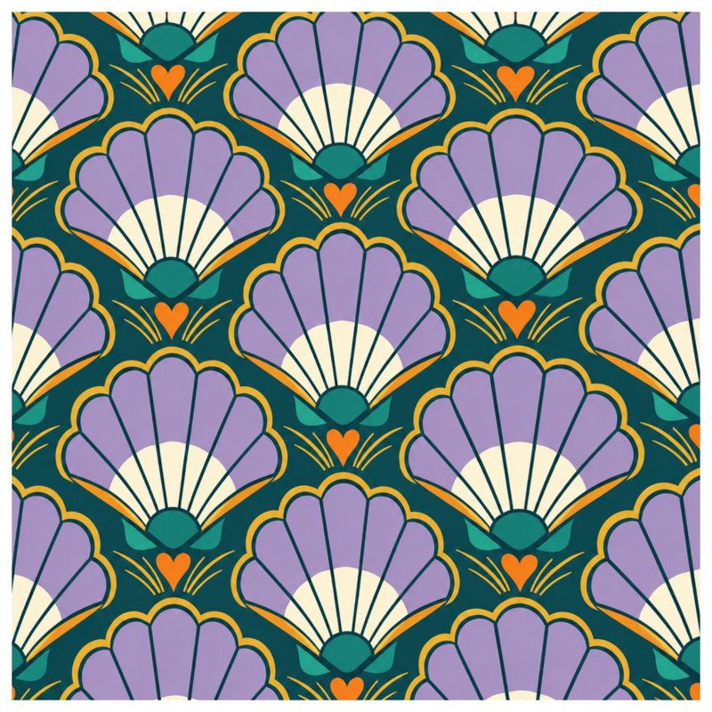 Édredon Art Deco, King