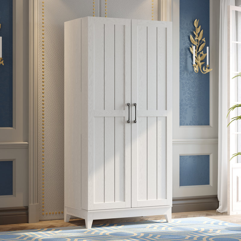 Armoire à vin à 2 tiroirs 68,9 po avec porte-bouteilles et porte-verres H 68,9 po