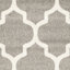 Tapis géométrique gris foncé / beige Ammundsen-125598497
