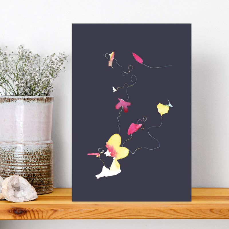 Contemporary Art Abstract Delicate Dreamy Wall Art by Alexandra Weise - Wrapped Canvas Print, 30.48 cm H x 20.32 cm W