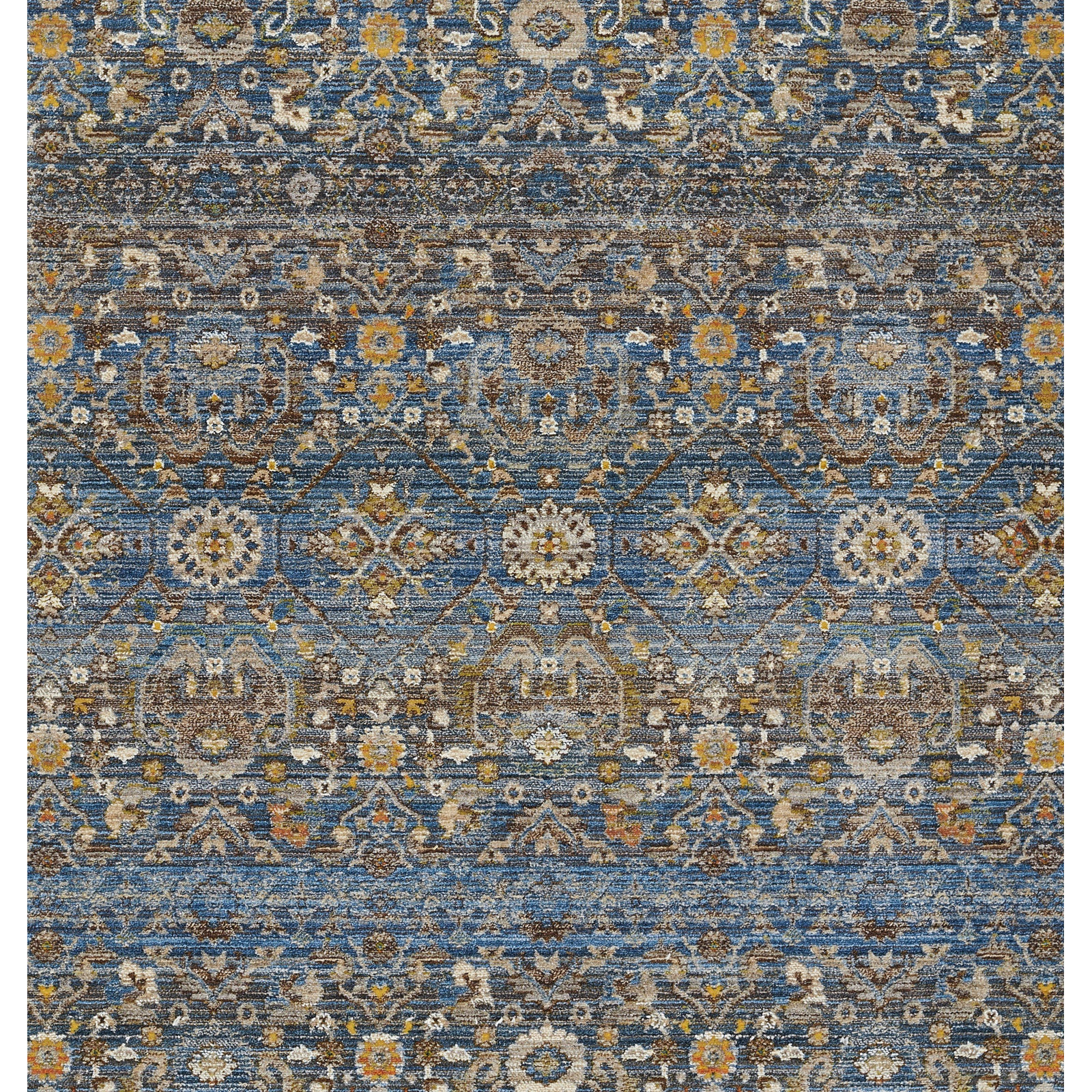McKellen Blue Oriental Rug, Rectangle 9' x 12'