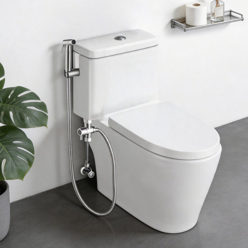 2-mode Handheld Bidet Sprayer – Rustproof Bathroom Jet Spray For Pet, Diaper & Toilet Cleaning