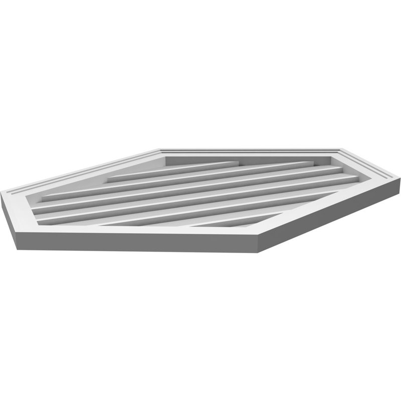 Pente verticale verticale en uréthane 5 pi, H 24 po x l 34 po x P 1,5 po