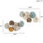 Ensemble de décoration murale multicolore 2 pièces